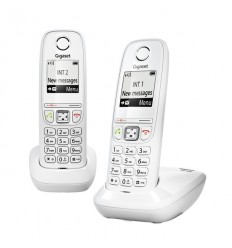 Gigaset AS405 Duo Teléfono DECT Blanco