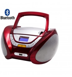 Radio CD LAUSON CP449 ROJO Bluetooth