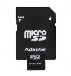Lector micro SD + Adaptador Hama 091047