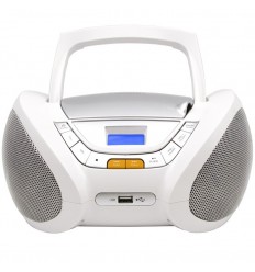 Radio CD Lauson Bluetooth CP450 Blanco