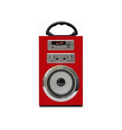 Altavoz Karaoke INFINITON K8 - Azul, Bluetooth, USB, SD, Radio FM