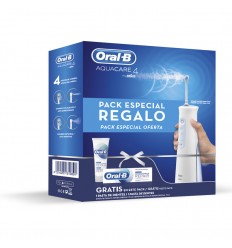 Irrigador Bucal Oral B Aquacare + Pasta Dientes