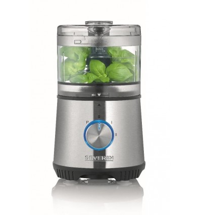 Severin KM 3865 picadora eléctrica de alimentos 0,5 L Negro, Acero inoxidable 400 W