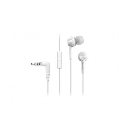 Panasonic RP-TCM115E Auriculares Dentro de oído Blanco