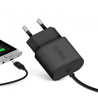 CARG. VIAJE MICRO USB SBS TETRMICRO21AFAST 2100MAH