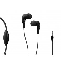 SBS TEINEARKL auricular y casco Auriculares Dentro de oído Negro