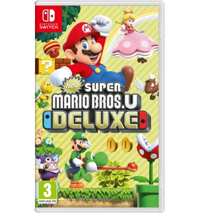  Juego Switch: Super Mario Bros. U Deluxe