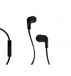 SBS TEFLAT2INEARK auricular y casco Auriculares Dentro de oído Negro