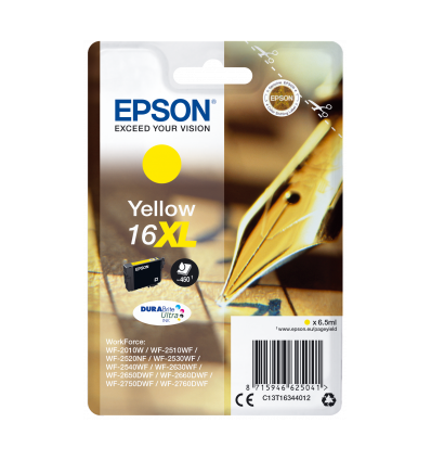 Tinta EPSON T16XL Yellow C13T16344010