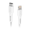 Cable USB SBS TECABLELIGTC2W Blanco Tipo C 