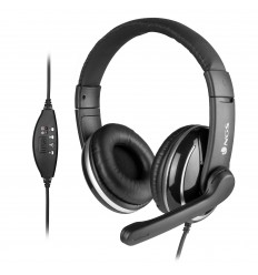 NGS VOX800 USB Auriculares Diadema USB tipo A Negro