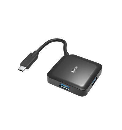 USB-C HUB HAMA 200112 4 PUERTOS 5 GBPS