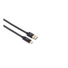 Cable HAMA USB-C A USB 3.1 1M 00135715 Negro