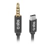 Cable de audio SBS TECABLE35TYCK USB-C – Jack 3,5 mm