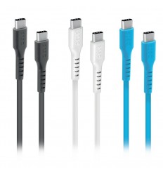 Kit 3 Cables USB TIPO C SBS TEKITCC3X1WBK