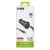 Carg. Coche SBS Tipo C USB TECRTC3AUL 3000MAH CARG. RAP