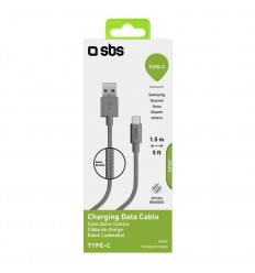 Cable USB SBS TECABLETC15BDG TIPO C
