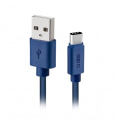 Cable USB SBS 2.0 TIPO C 1M TECABLPOLOTYPECB