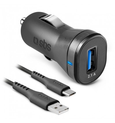 Kit Carga Coche SBS MICRO USB TECRKITMIC21AFAST
