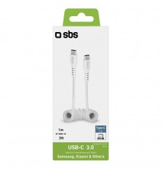 Cable USB TIPO C 1M SBS TECABLETYPCCS1W