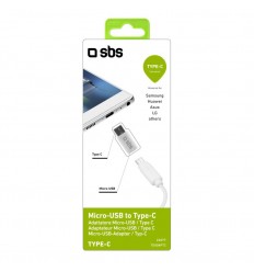 Adapt. SBS MICRO USB HEMBRA TIPO C TEADAPTC