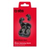 Auricular Bluetooth SBS TEEARTWSBLGEMBTK Negro