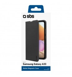Funda Libro SBS TEBKLITESAA33K Negro Samsung Galaxy A33