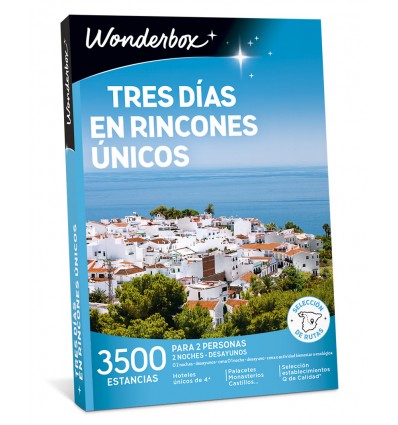 PACK WONDEROX: TRES DIAS EN RINCONES UNICOS
