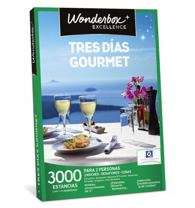 PACK WONDERBOX: TRES DIAS GOURMET