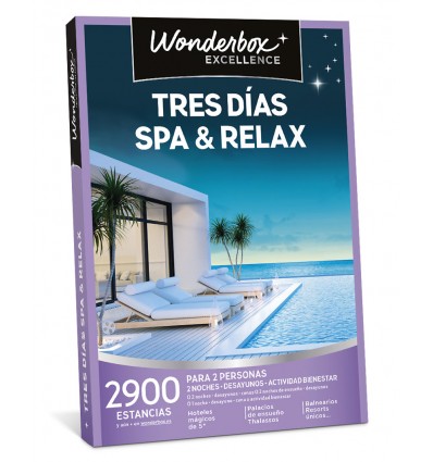 PACK WONDERBOX: TRES DIAS SPA RELAX