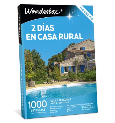PACK WONDERBOX: 2 DIAS EN CASA RURAL