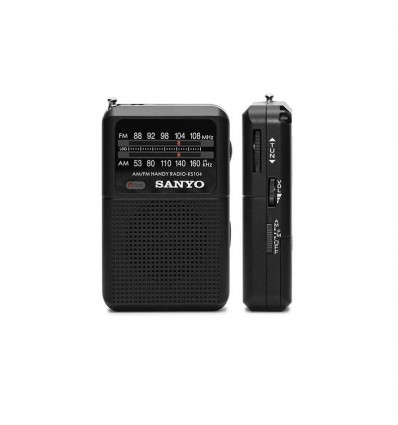 RADIO PORTATIL SANYO KS104 NEGRA