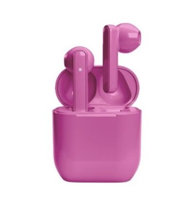 Auriculares tws bt sbs MHTWSNUBOXBTP rosa