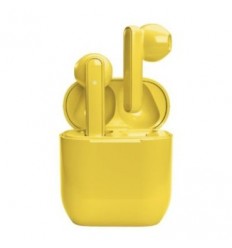 Auriculares tws bt sbs MHTWSNUBOXBTY amarillo