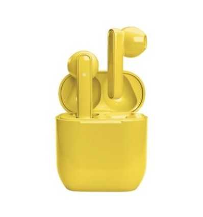 Auriculares tws bt sbs MHTWSNUBOXBTY amarillo