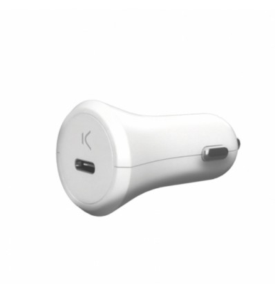 Cargador Coche USB Ksix Tipo C BXCRC18PD 18W Power Delivery