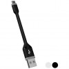 Cable Ksix USB A Tipo C Mini 10CM BXCUC05N Negro
