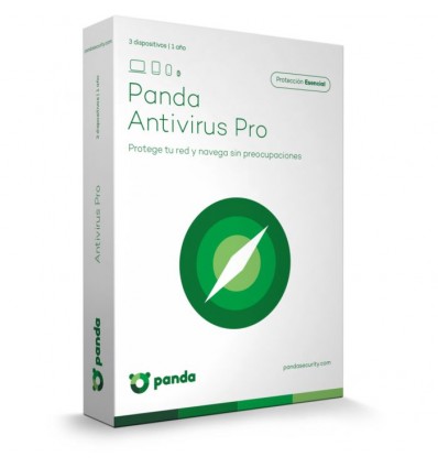 Antivirus Panda 3 Dispositivos 1 Año Essential