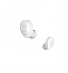 Hama Freedom Buddy Auriculares True Wireless Stereo (TWS) Dentro de oído Llamadas Música Bluetooth Gris claro, Blanco