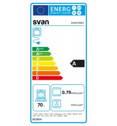 Horno Svan SHM4700EX Inox 70 L