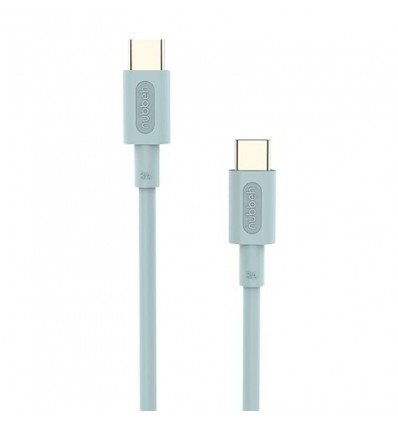 CABLE NUBBEH 1M 3A TIPO C+C NBTCABLCCT1 TURQUESA