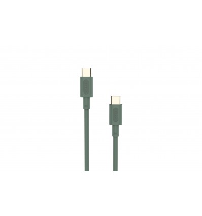 CABLE NUBBEH 1M 3A TIPO C+C NBTCABLCCG1 VERDE