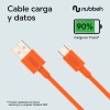 Cable Nubbeh 1M 3A NBTCABLACO1 Naranja