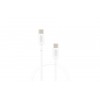 Cable Nubbeh 1M 3A Tipo C+C  NBTCABLCCW1 Blanco