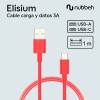 Cable Nubbeh 1M 3A NBTCABLACR1 Rojo