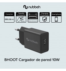 CARGADOR NUBBEH 10W NG NBWALLCHUSBB10