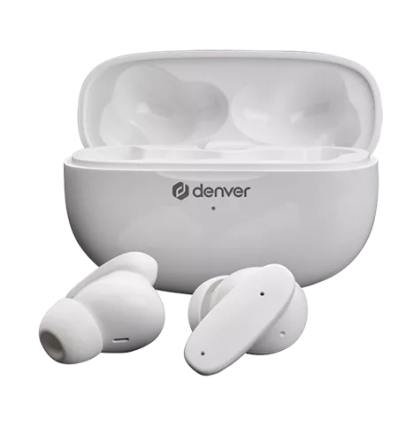 AURICULARES BT DENVER TWE-49ENC BLANCO