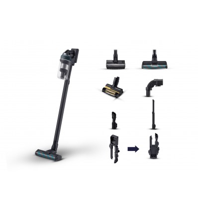 Samsung VS20C8524TB aspiradora de mano Negro, Azul Sin bolsa