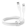 SBS TECABLPOLOTCLIGW cable de conector Lightning 1,5 m Blanco