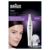 Braun FaceSpa 81458227 depiladora 10 pinzas Negro, Azul